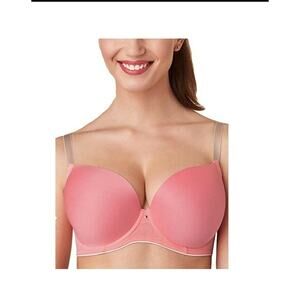 Passionata Sexy Invisible Seamless Molded Plunge Bra Pink Size 34DD